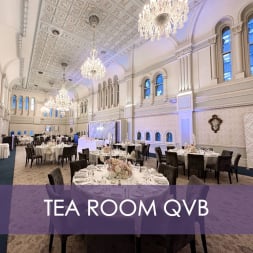 QVB Tea Room Sydney Wedding Venue