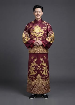 10-tea-ceremony-mens-asian-wedding-attire-dragon-pattern