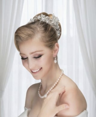 001-Dramatic-A-Line_Strapless_Heavy-Beaded-Center-Panel-asian-bridal-hire